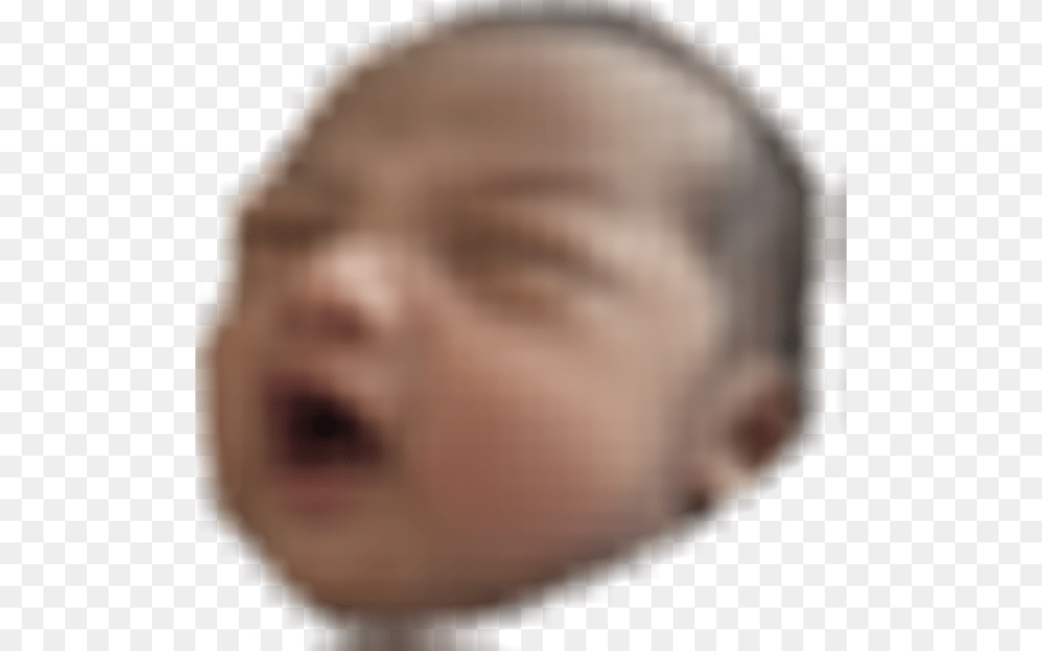 Twitch Wutface Graphic Download Babyrage Twitch Emote, Baby, Newborn, Person, Head Free Png