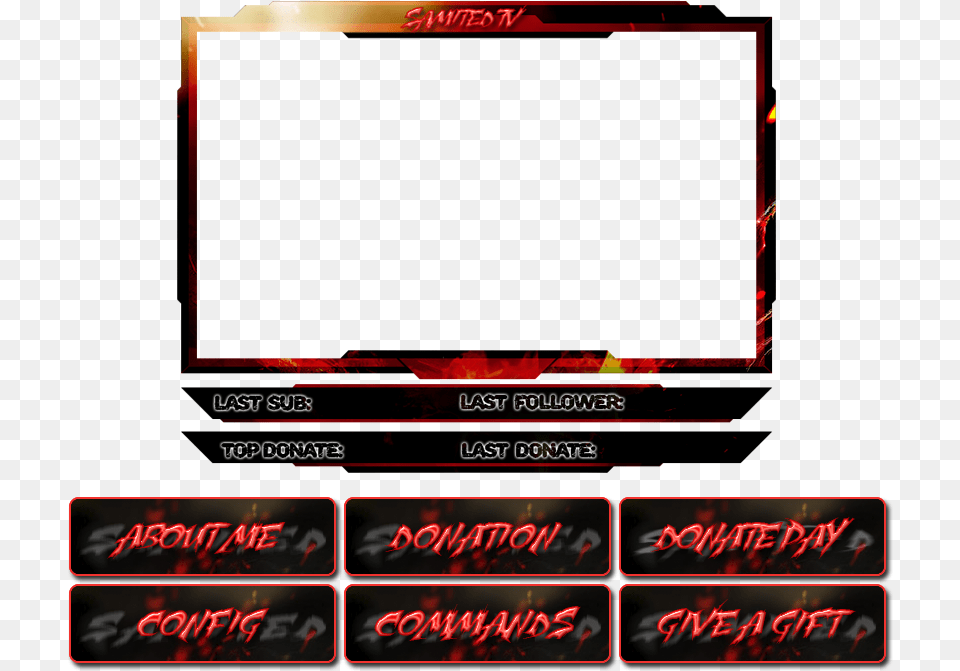 Twitchoverlay Overlay De Twitch, Electronics, Screen, Computer Hardware, Hardware Png