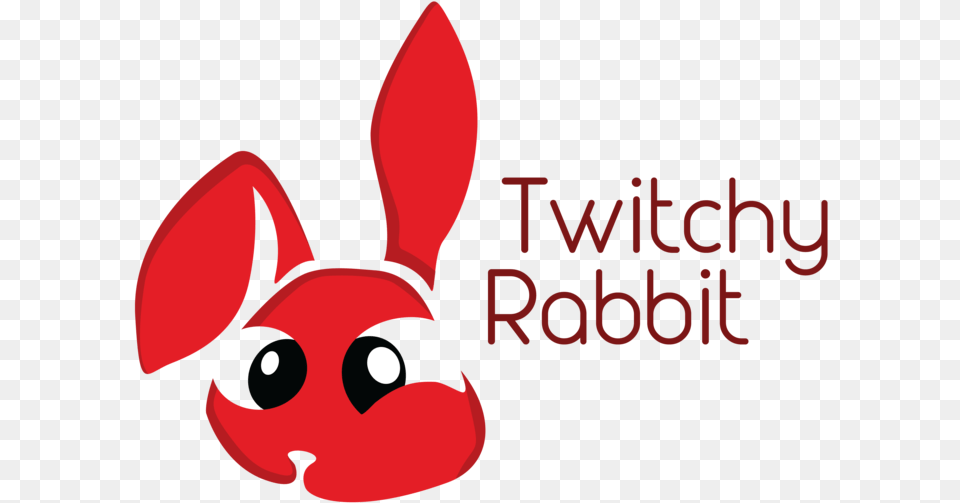 Twitchy Rabbit Thirtylogos Twitchyrabbit 30daychallenge Domestic Rabbit, Animal Free Transparent Png