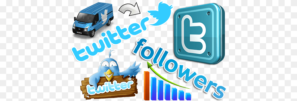 Twiter Logo Twitter Download Original Size Compact Van, Moving Van, Transportation, Vehicle, License Plate Png Image