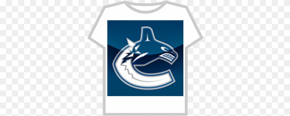 Twiter Roblox Vancouver Canucks Vs Colorado Avalanche, Clothing, Shirt, T-shirt Free Transparent Png