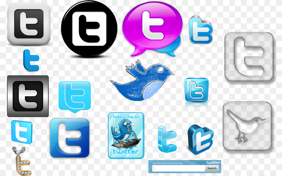 Twitter, Text, Animal, Bird, Penguin Png Image