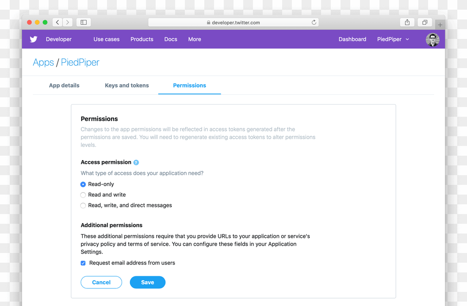 Twitter App Permissions, File, Webpage, Text Free Png