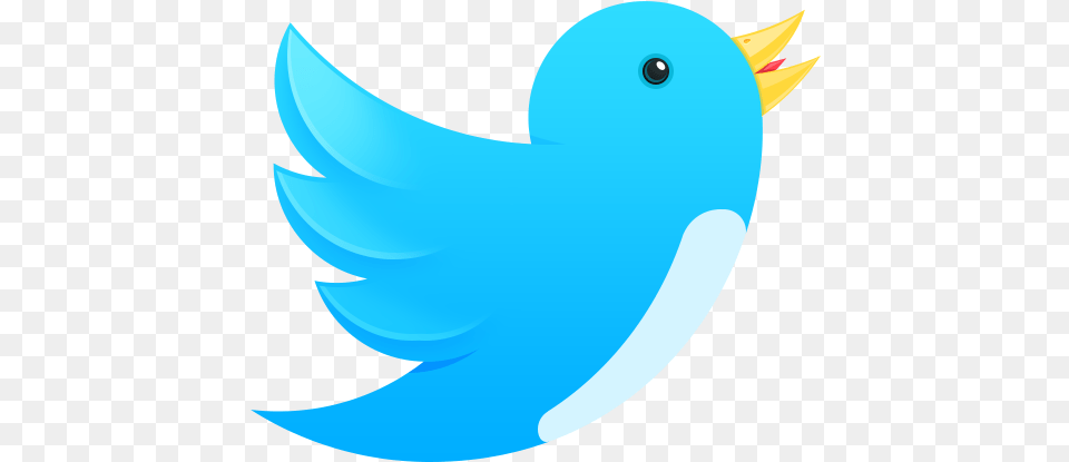 Twitter Bird Icon Transparent Twitter Bird Icon, Animal, Fish, Sea Life, Shark Free Png