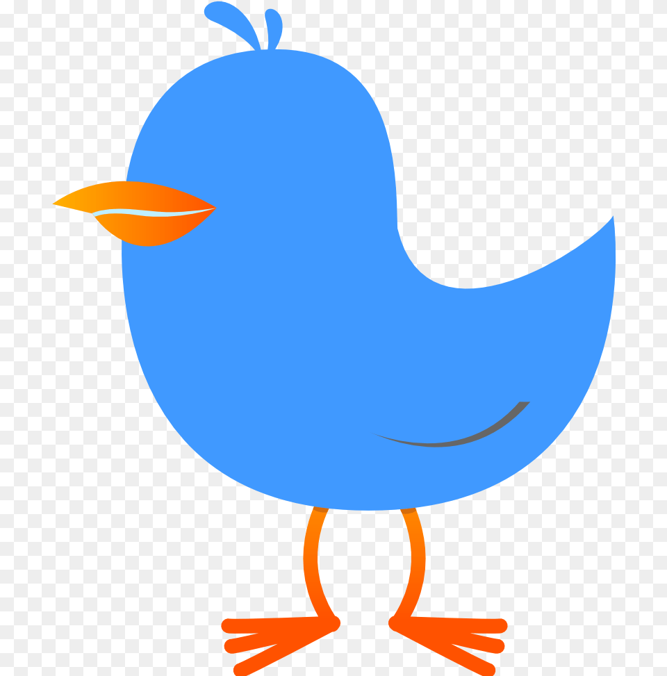 Twitter Bird Tweet 37 999px 36 Purple Bird Clip Art Bird Cartoon Gif, Animal, Beak, Seagull, Waterfowl Png Image