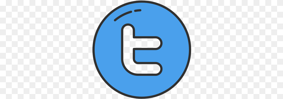 Twitter Circle Letter Logo Icon Circle, Disk, Symbol, Text, Number Free Transparent Png