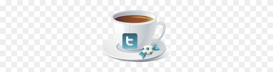 Twitter Icon, Cup, Beverage, Saucer, Coffee Png