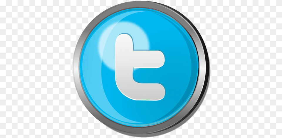 Twitter Icon Circle Transparent U0026 Clipart Free Download Logo De Twitter Redondo, Symbol, Disk, Text Png