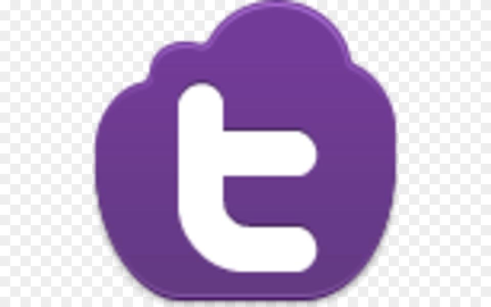 Twitter Icon Image Facebook, Purple, Text, Number, Symbol Free Png Download