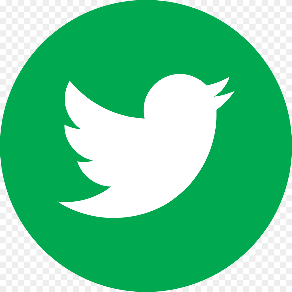 Twitter Icon Twitter Icon Green Background, Logo, Animal, Fish, Sea Life Free Png