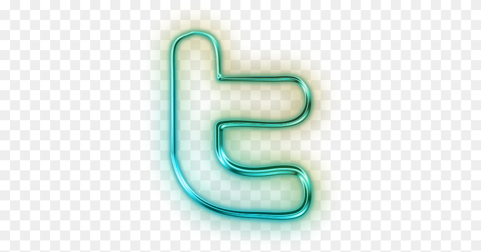 Twitter Icon Twitter Logo Neon, Light, Text, Symbol Free Png Download