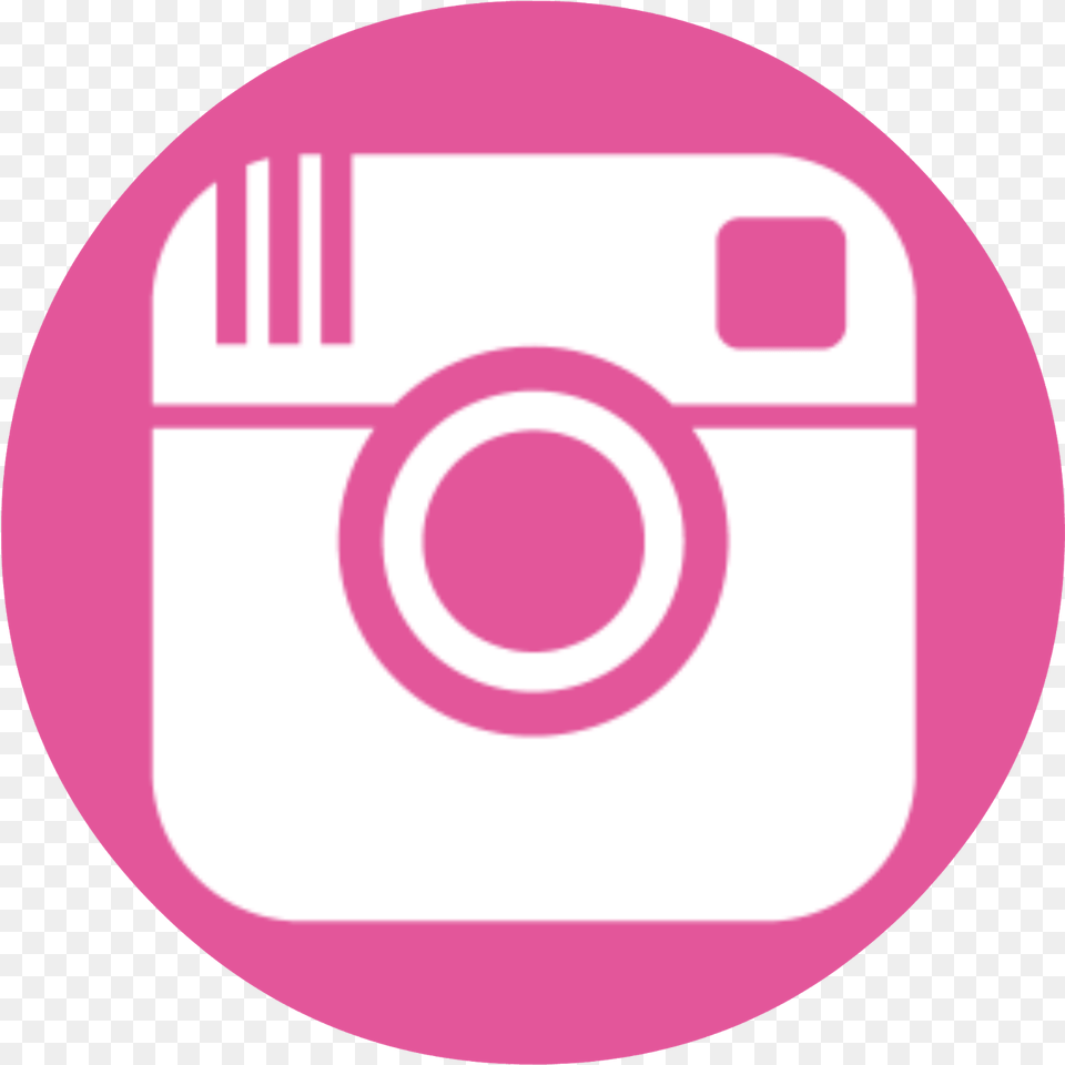 Twitter Instagram Logo Pink, Disk, Camera, Electronics Free Png Download