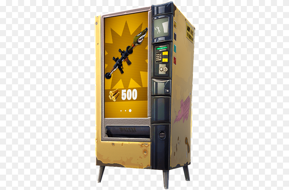 Twitter Like Hybs On Twitter Fortnite Gold Fortnite Vending Machines, Machine, Vending Machine, Gas Pump, Pump Free Png