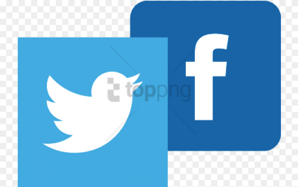 Twitter Logo Background Twitter And Facebook, Text, Animal, Fish, Sea Life Free Transparent Png