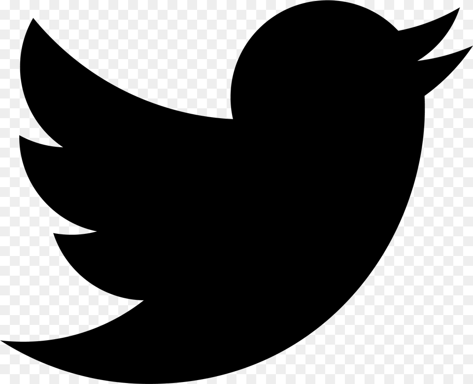 Twitter Logo Black Twitter Icon Black, Gray Free Png Download