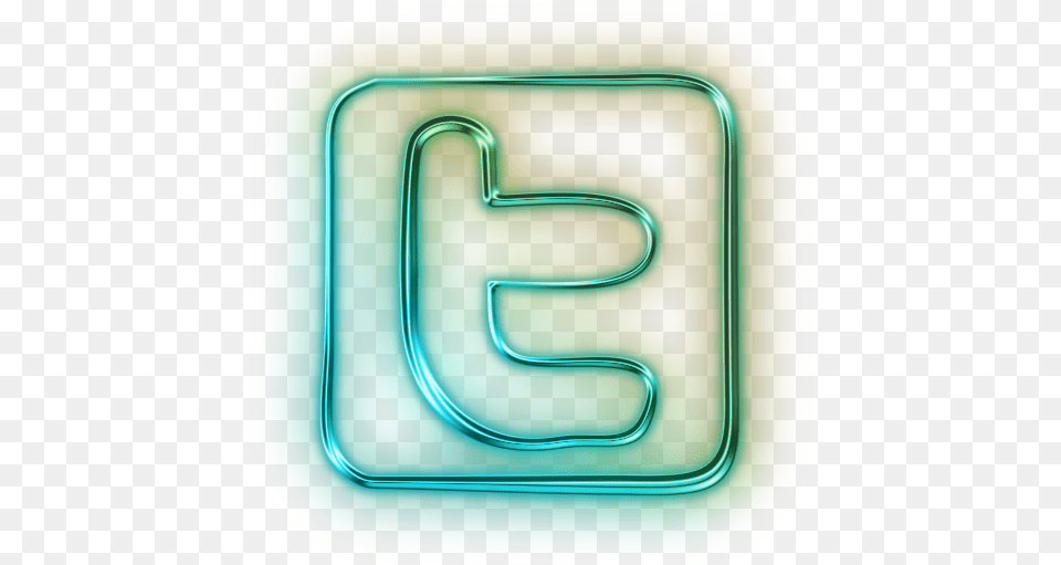 Twitter Logo Neon Twitter Logo Neon, Light, Text Png