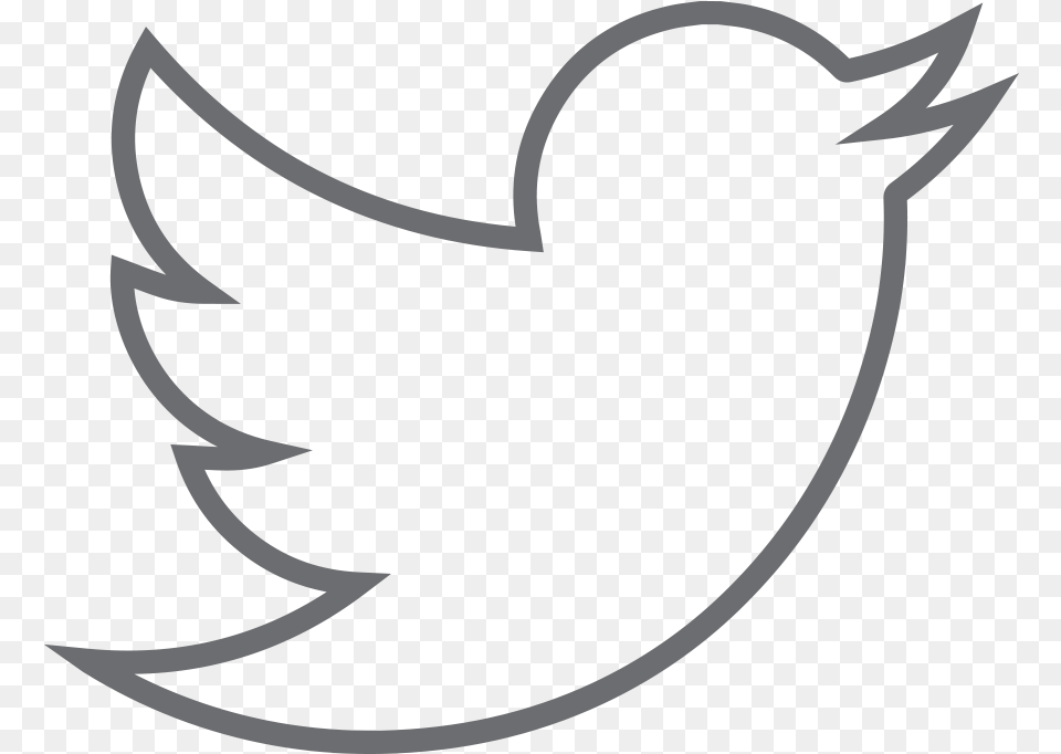 Twitter Logo Outline, Electronics, Hardware, Stencil Png Image