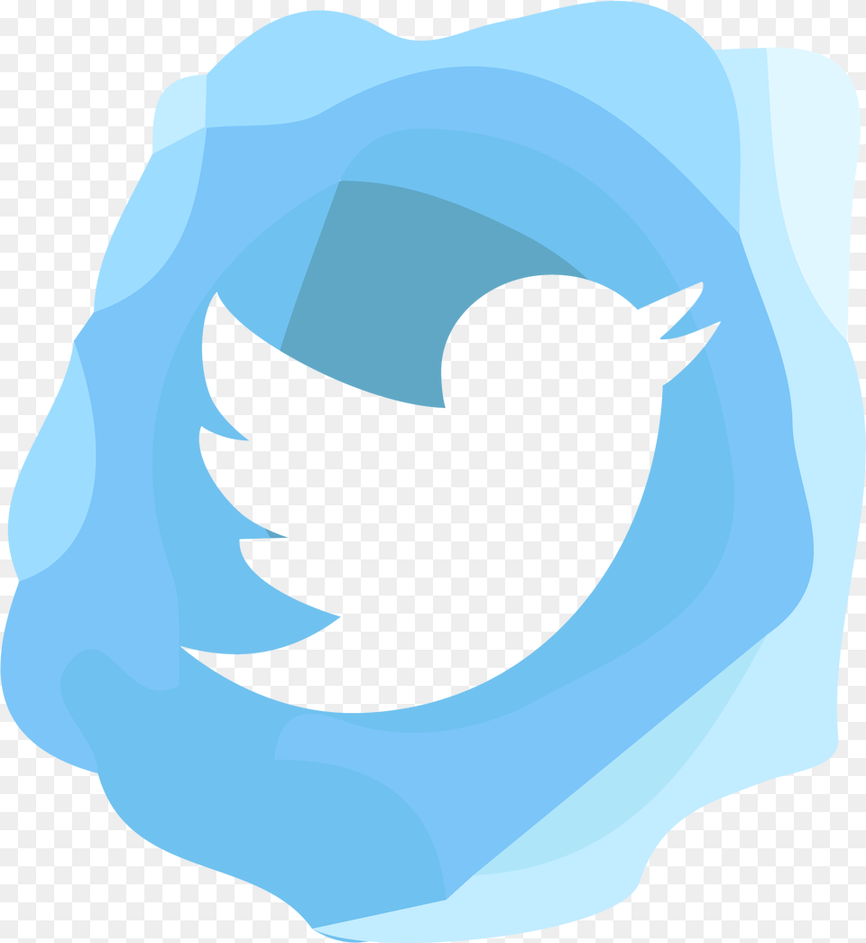 Twitter Logo Background, Ice, Nature, Outdoors, Iceberg Free Transparent Png
