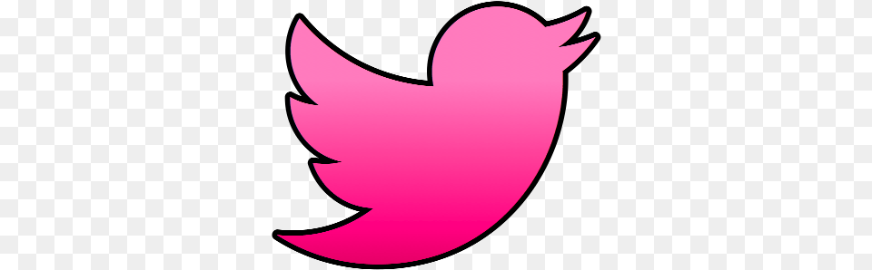 Twitter Logo Twitterlogo Pink Picsart Freetoedit, Animal, Fish, Sea Life, Shark Free Png