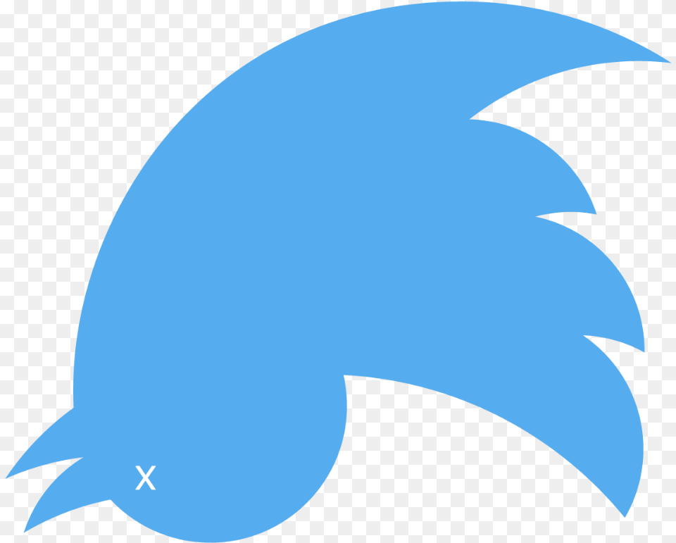 Twitter Logo Upside Down, Animal, Fish, Sea Life, Shark Free Png
