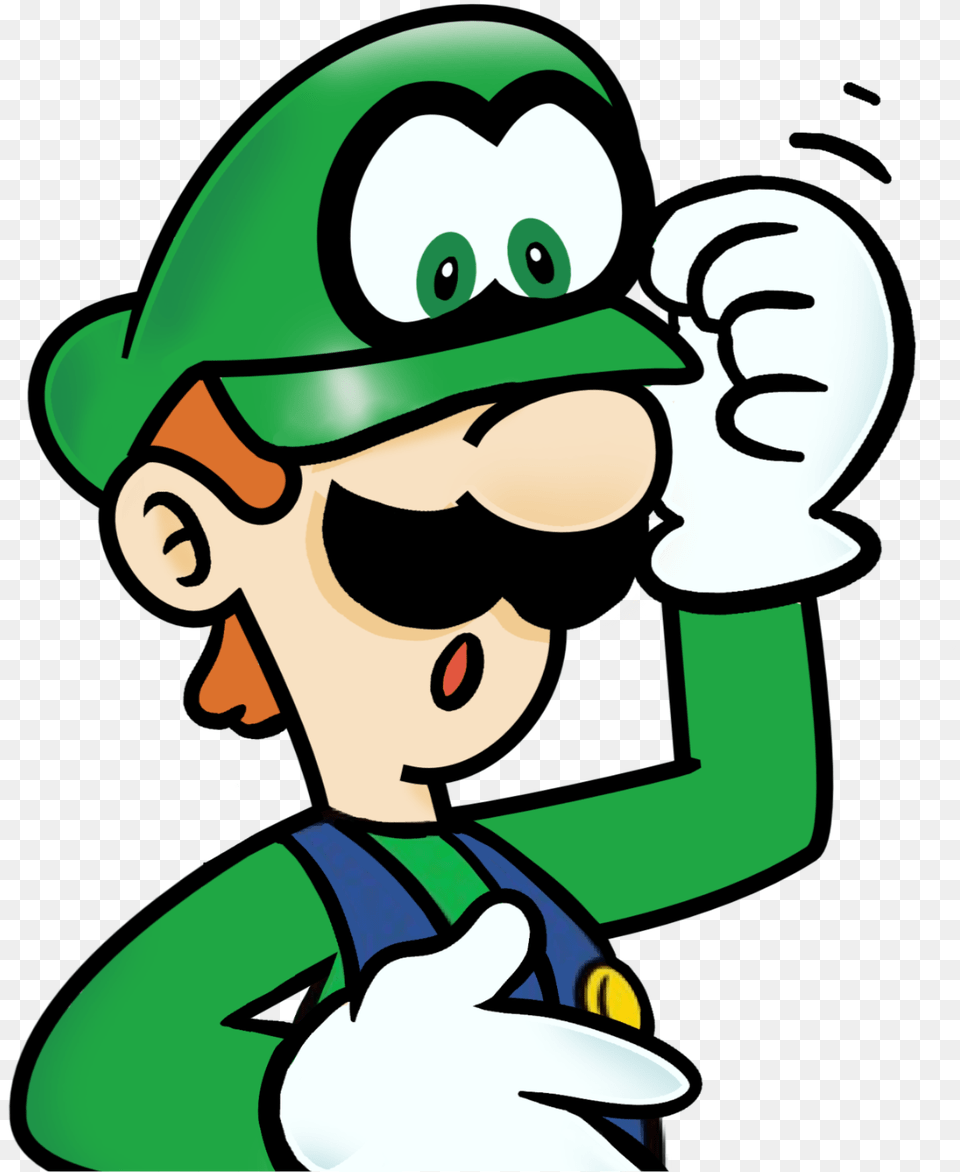Twitter Luigi, Baby, Person, Helmet, Face Free Transparent Png