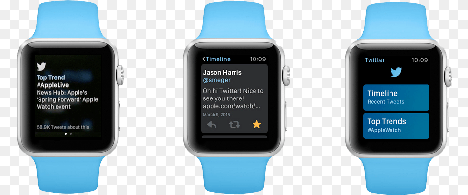 Twitter Must Haves Apple Watch Mockup Message, Wristwatch, Arm, Body Part, Person Png