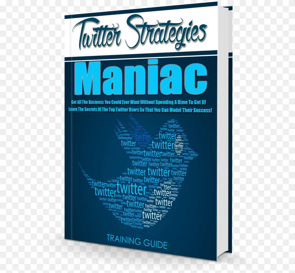 Twitter Strategies Maniac Graphic Design, Advertisement, Poster Png Image