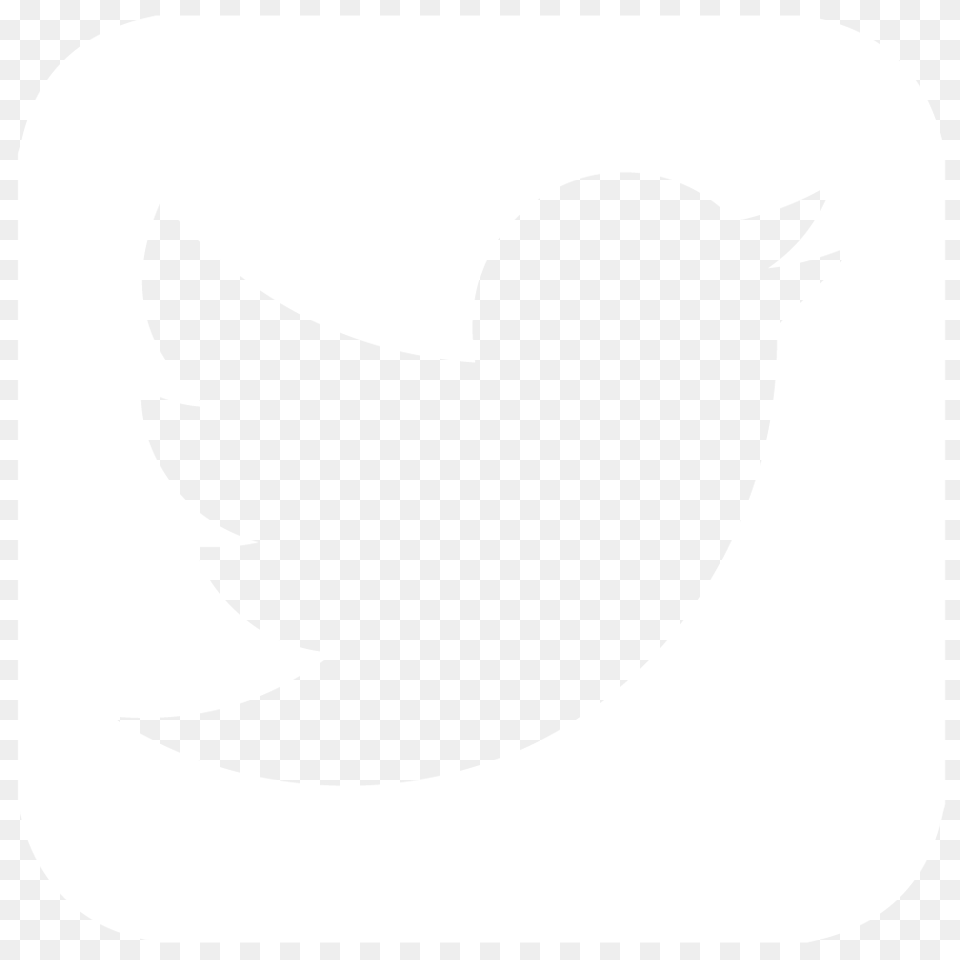 Twitter T Logo White Olivero, Silhouette, Stencil, Animal, Bird Free Png