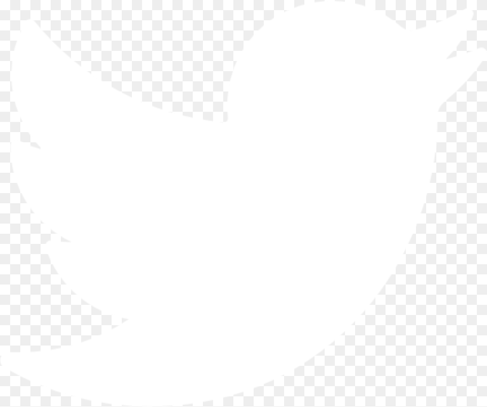 Twitter Transparent Logo White White Twitter Logo Transparent, Silhouette, Animal, Fish, Sea Life Free Png