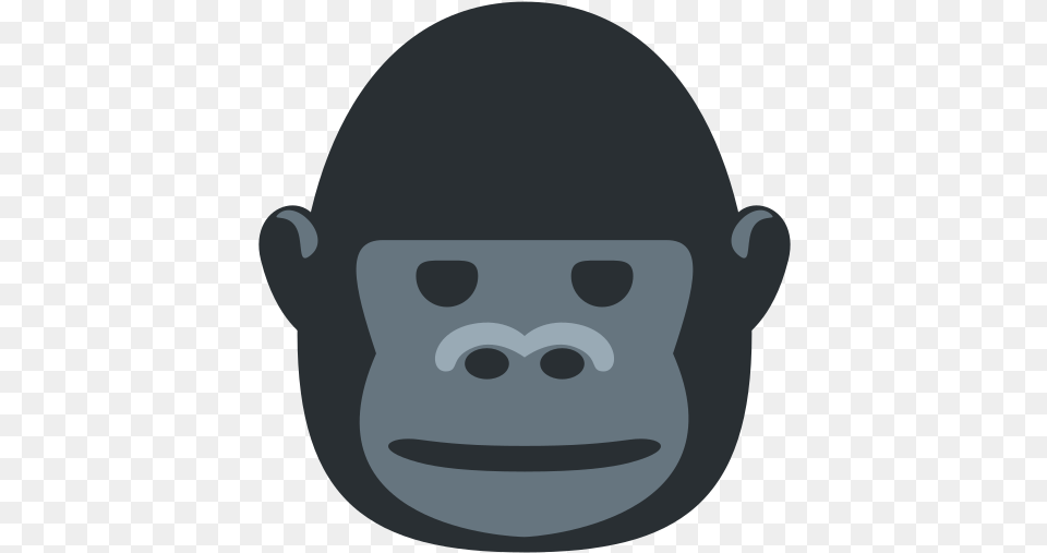Twitter Twemoji 111 Pngio Discord Gorilla Emoji, Animal, Ape, Mammal, Wildlife Free Transparent Png