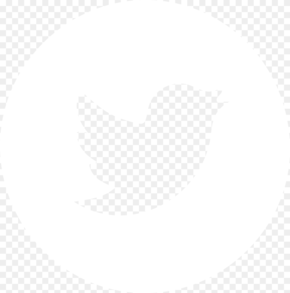 Twitter White Circle Round Black Twitter Logo, Cutlery Free Transparent Png