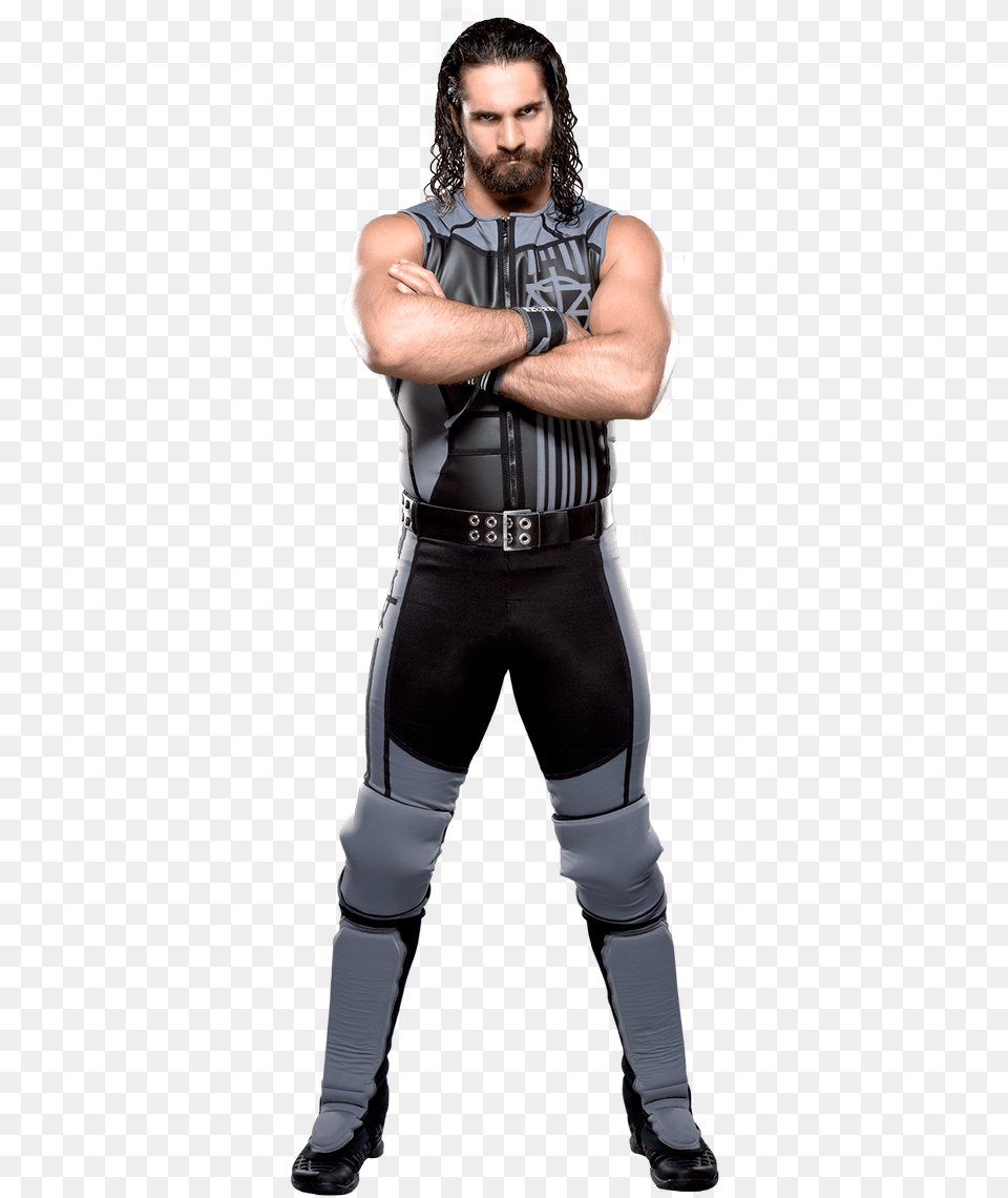 Twitter Wwe Seth Rollins Wrestlemania 33, Clothing, Vest, Adult, Person Free Png Download