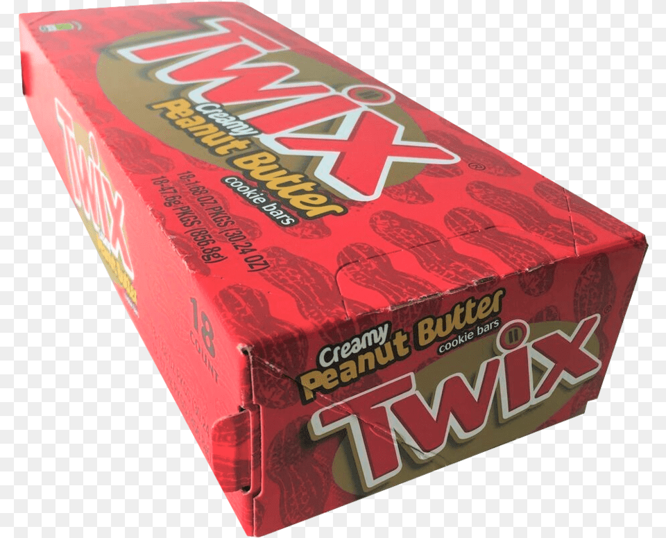 Twix Peanut Butter 18er Box Box, Gum, Food, Sweets, Candy Free Png Download