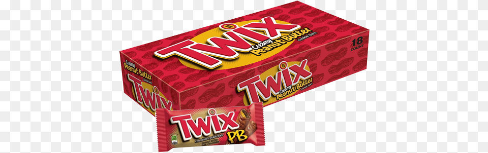 Twix Peanut Butter Candy Bar Twix, Food, Sweets, First Aid, Gum Free Png