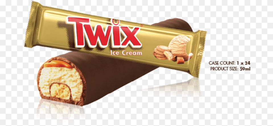 Twix Snickers Twix Ice Cream Bar, Dessert, Food, Ice Cream, Ketchup Png Image