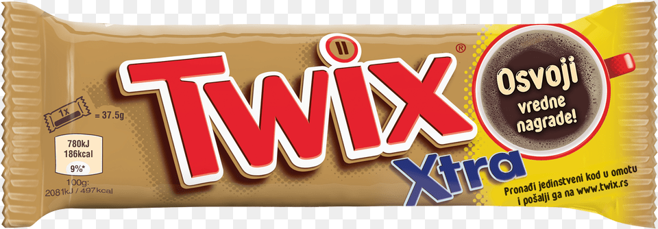 Twix Xtra 75 Gr Caffeinated Drink, Food, Sweets, Candy Free Png Download