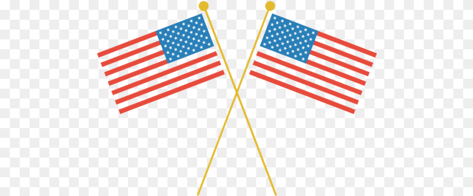 Two American Flags Representing What Makes A Real American2c Kennedy Space Center, American Flag, Flag Png Image