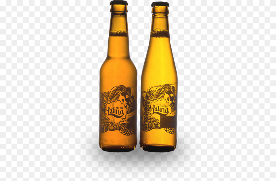 Two Beers Beer Bottle, Alcohol, Beer Bottle, Beverage, Lager Png