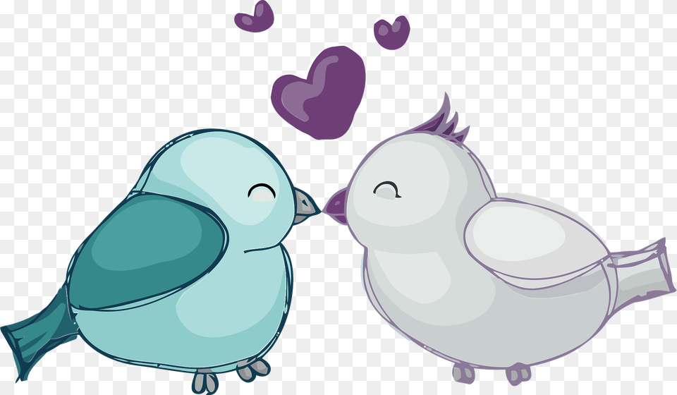 Two Birds In Love Clipart, Art, Face, Head, Person Png