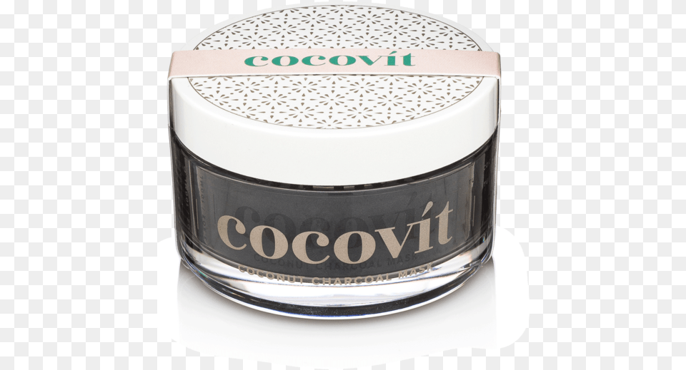 Two Blocks From The Coconut Farm We Grow Ginseng Cocovit Organic Activated Coconut Charcoal Face Mask, Head, Person, Bottle, Cosmetics Png