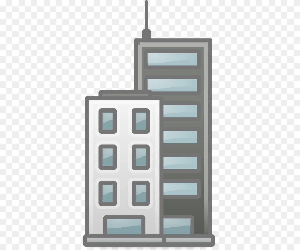 Two Buildings Clipart, City, Scoreboard, Urban, Electronics Free Png