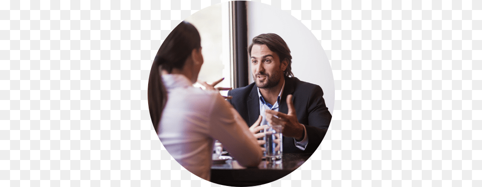 Two Business People Talking Businessperson Full Size Conversation, Photography, Body Part, Finger, Hand Png