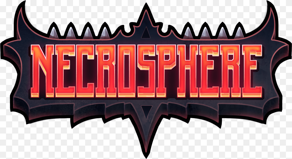 Two Button Necrosphere Deluxe Brings A Devilishly Challenging Graphic Design, Light, Logo, Neon, Symbol Png