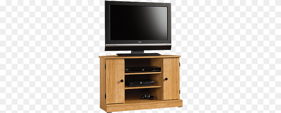 Two Cabin Door Casual Corner Tv Standampnbsp Entertainment Center, Computer Hardware, Electronics, Entertainment Center, Hardware Png Image