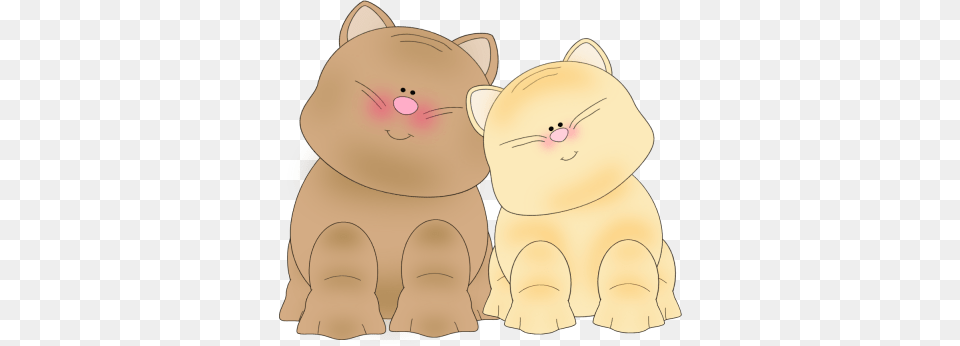 Two Cats Clipart, Animal, Mammal, Rabbit, Plush Free Transparent Png