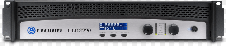 Two Channel 800w 4 70v140v Power Amplifier Amplificador Crown Cdi 2000, Electronics, Stereo, Hardware, Camera Png Image