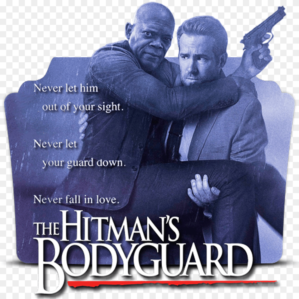 Two Characters Who Can Hate Each Other But Have To Hitmans Bodyguard 2017 Folder Icon, Adult, Person, Man, Male Free Png Download