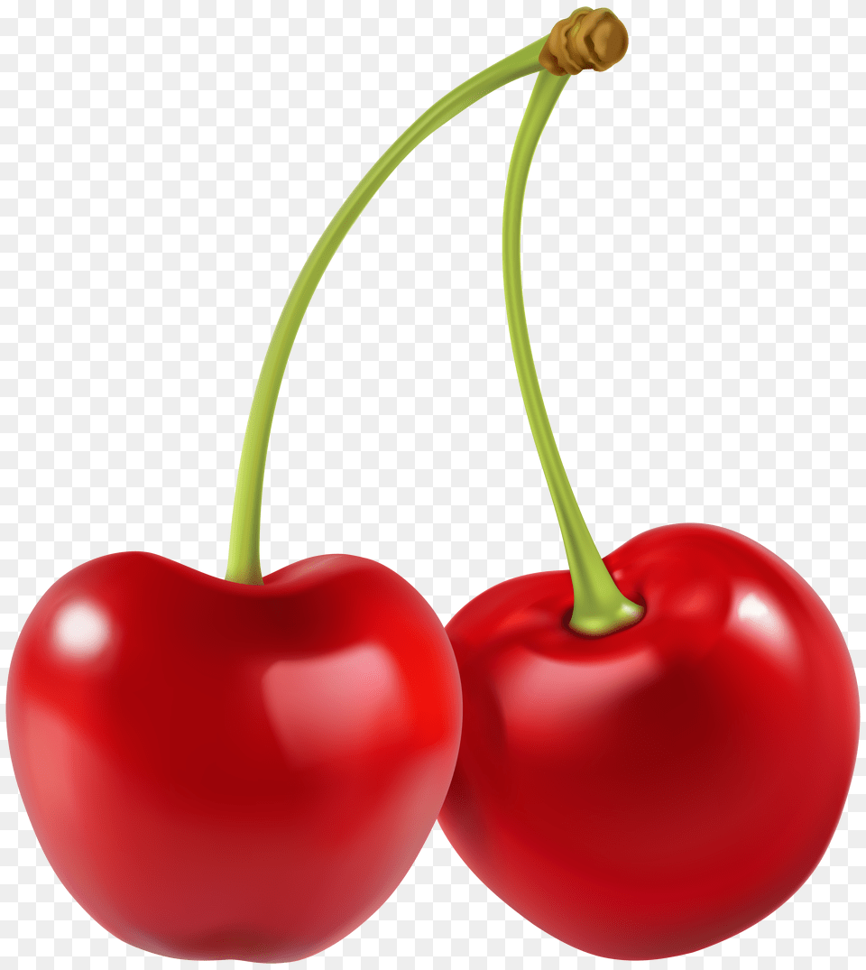 Two Cherries Clip Art Free Transparent Png