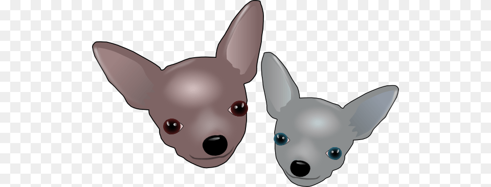 Two Chihuahuas Clip Art, Animal, Pet, Mammal, Dog Png Image