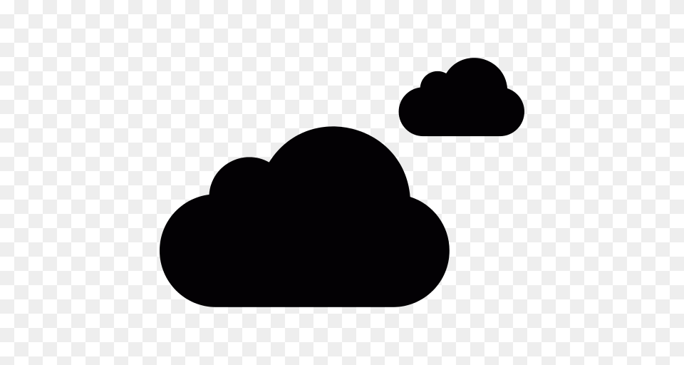 Two Clouds Icon, Clothing, Hat, Silhouette Free Png
